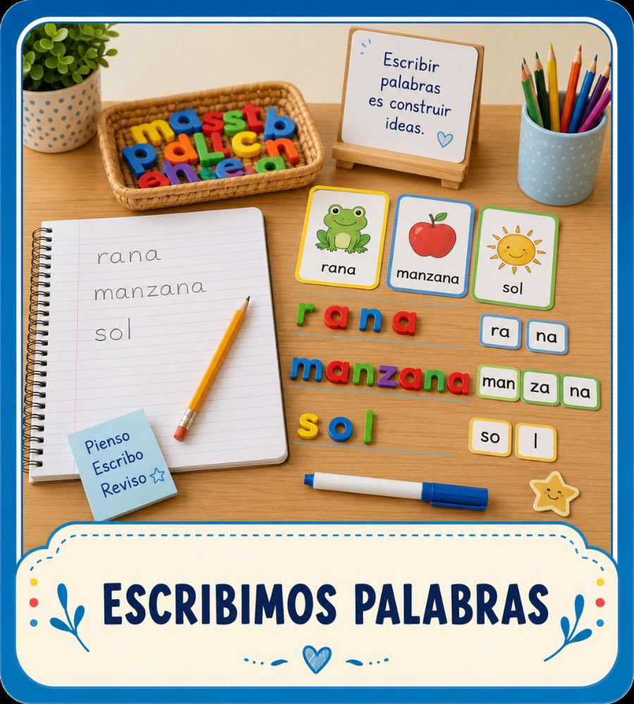 Escribimos palabras