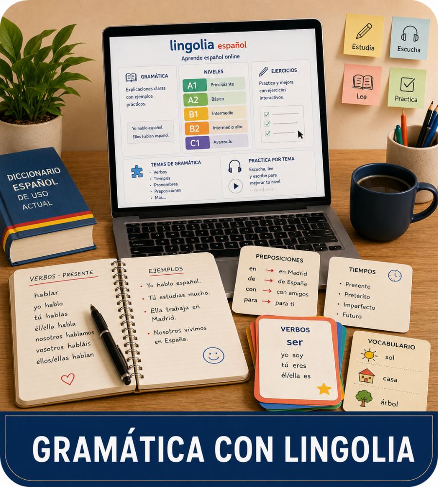 Gramática española con Lingolia
