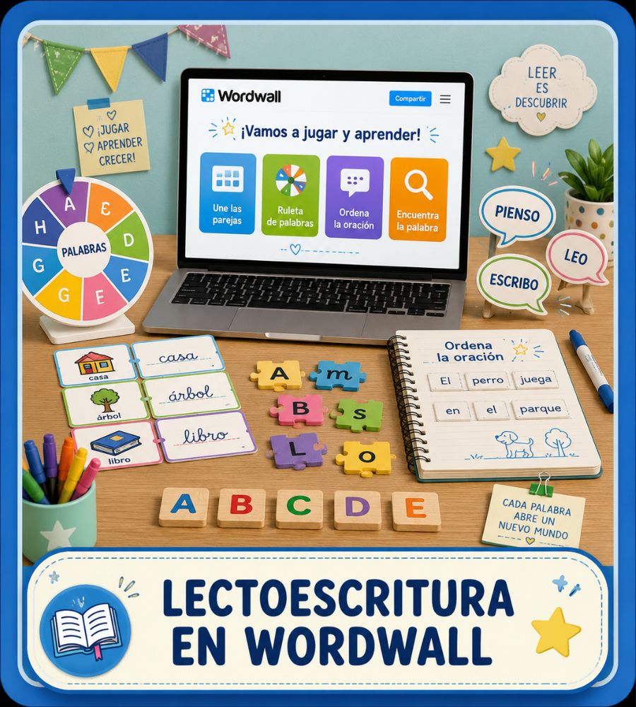 LectoEscritura en Wordwall