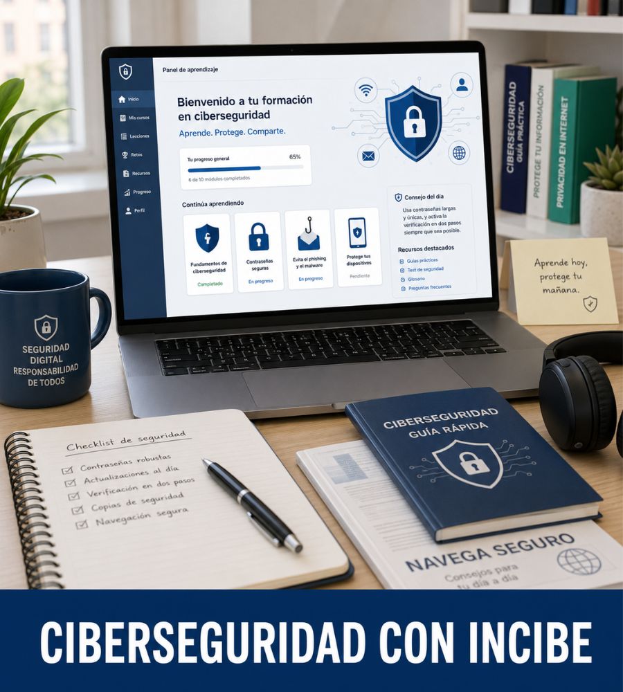CIBERSEGURIDAD CON INCIBE